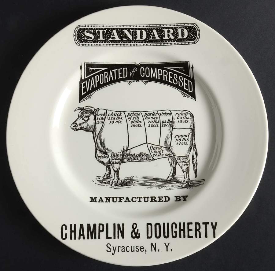 Butchers Dinner Plate by Carly Dodsley-1
