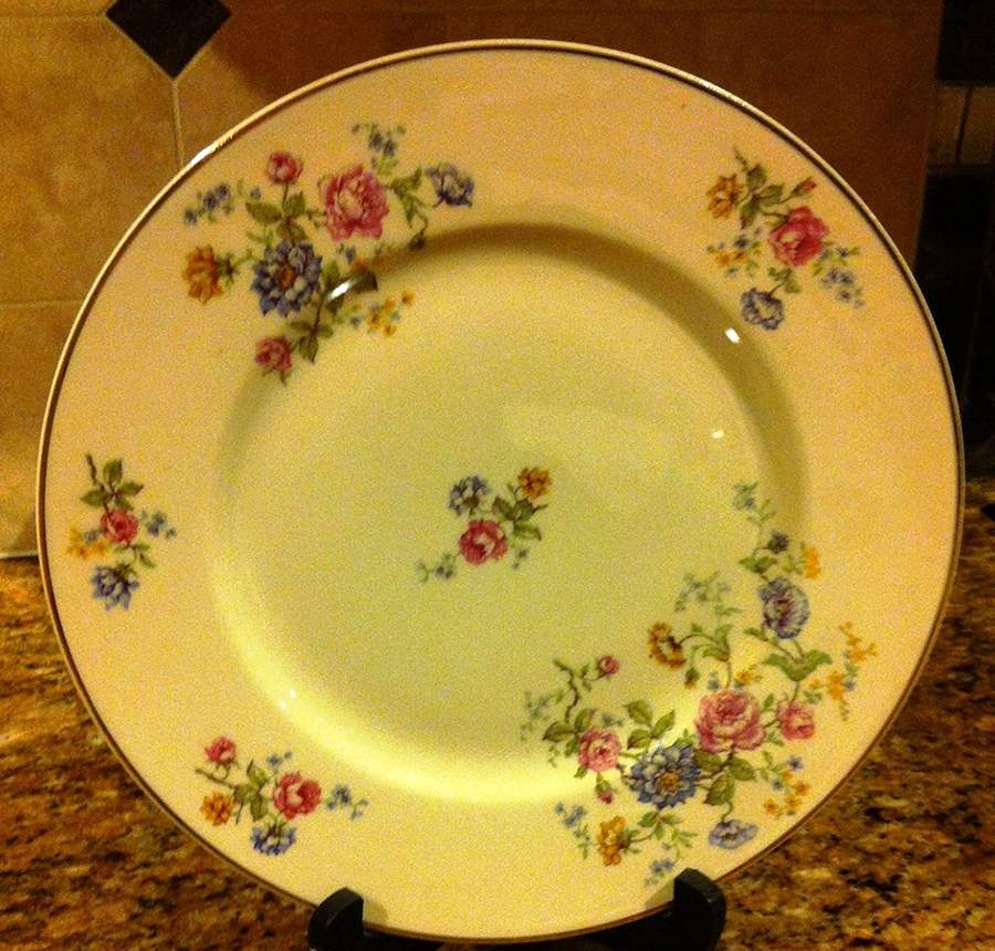 CHF1890 Dinner Plate by Charles Field Haviland-1