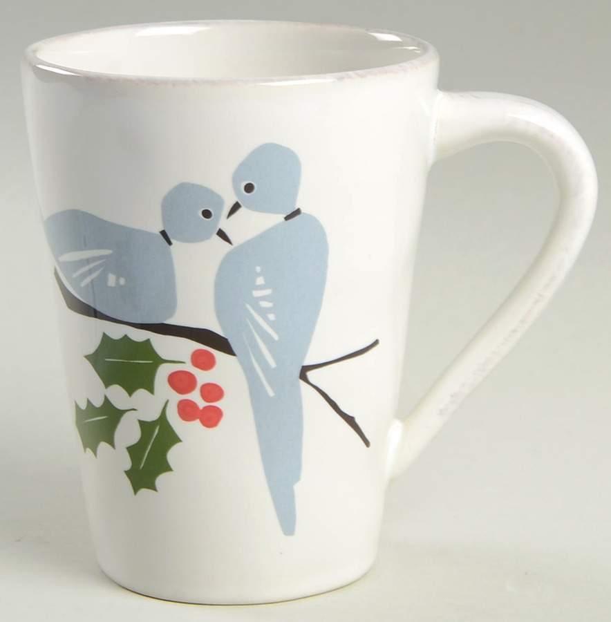 Marin Winter Birds Mug by Crate & Barrel-1