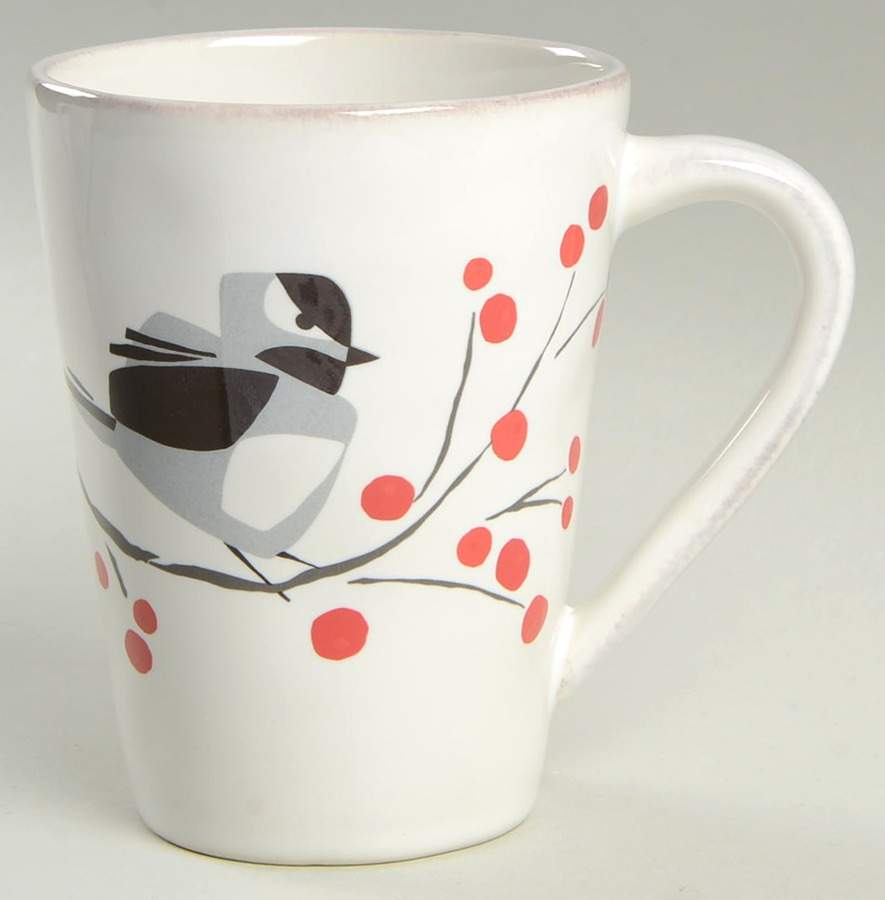 Marin Winter Birds Mug by Crate & Barrel-1