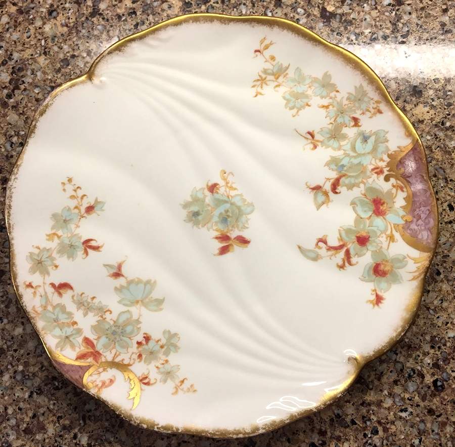 A507 Luncheon Plate by Crown Staffordshire-1