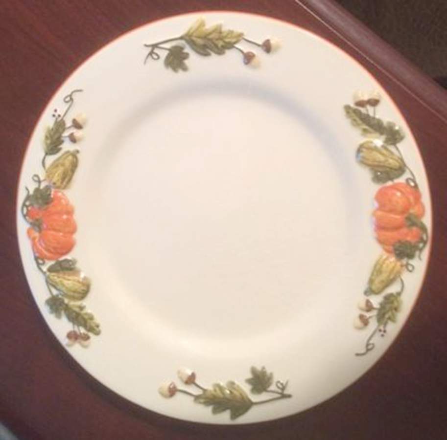 Harvest Salad Plate by China (Made in China)-1