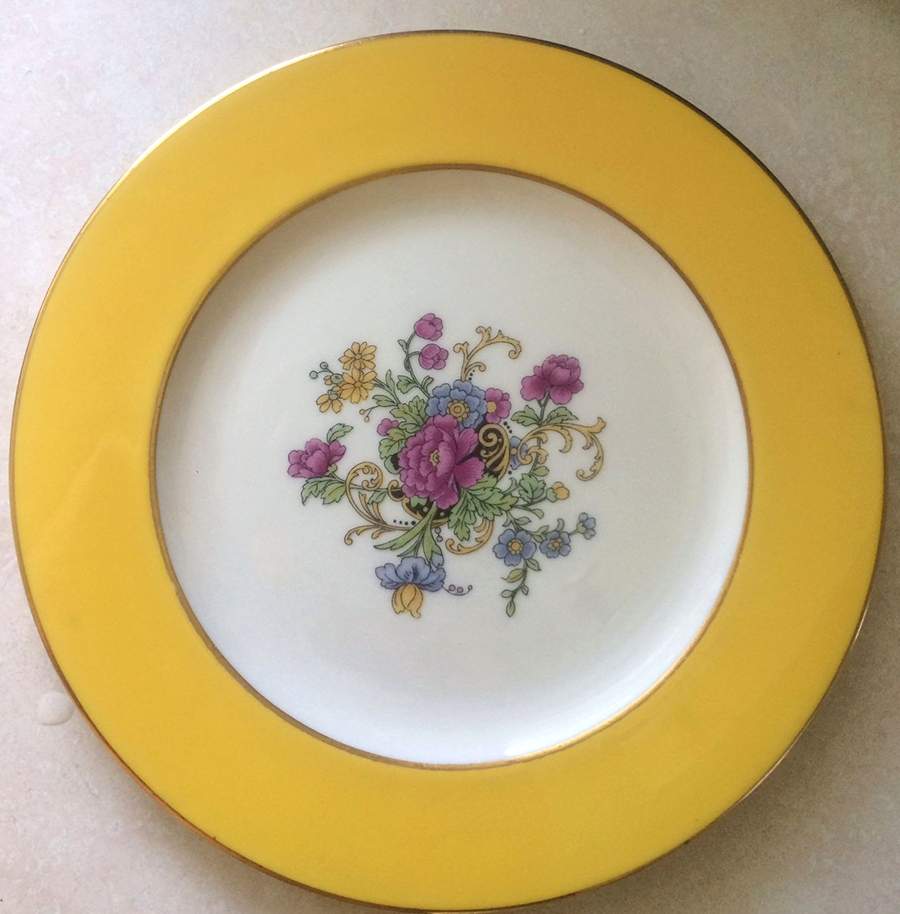 CXB14 Salad Plate by Coxon Belleek-1