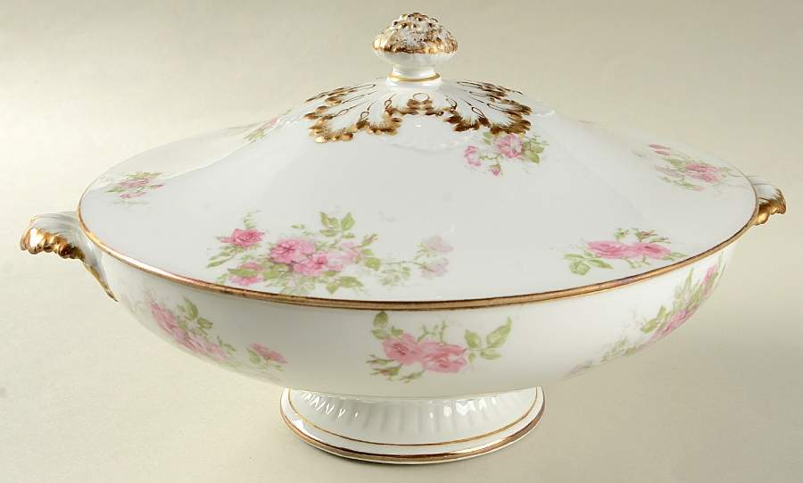 CHF1895 Round Covered Vegetable by Charles Field Haviland-1