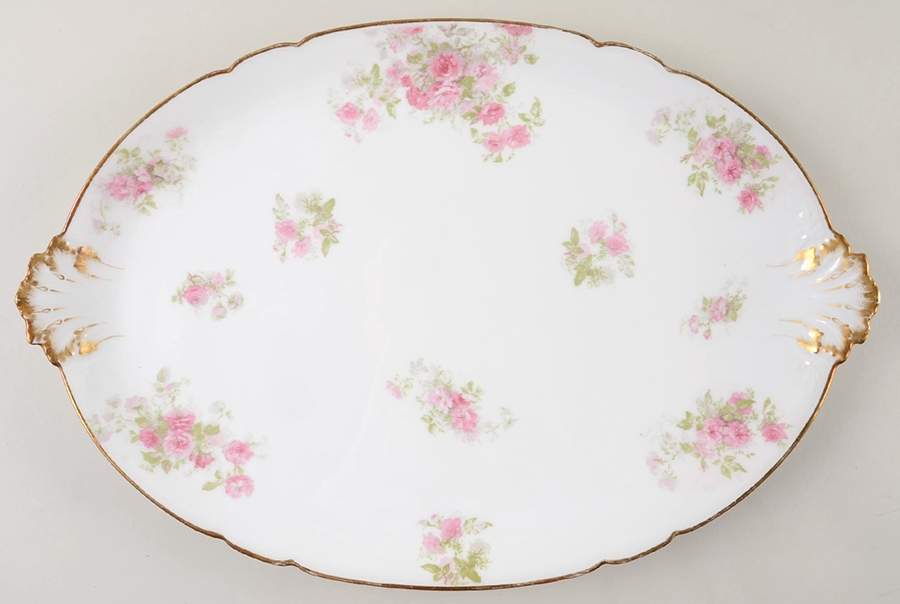 CHF1895 16" Oval Serving Platter by Charles Field Haviland-1