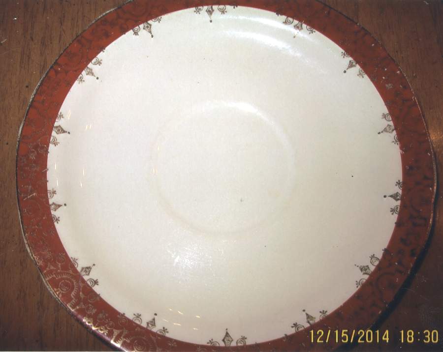 CRO409 Saucer by Crooksville-1