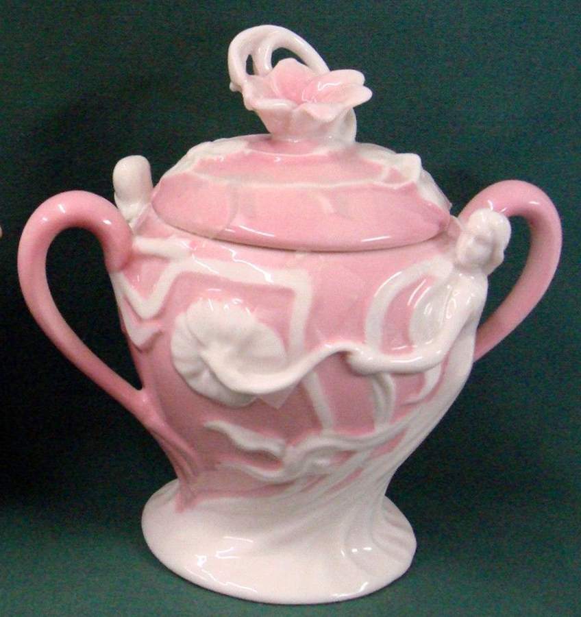 CX764 Sugar Bowl & Lid by China (Made in China)-1