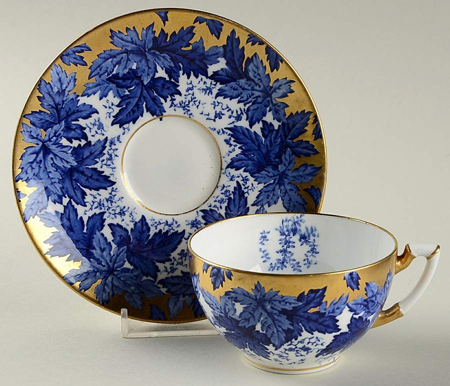 Y4316 Flat Cup & Saucer Set by Coalport-1