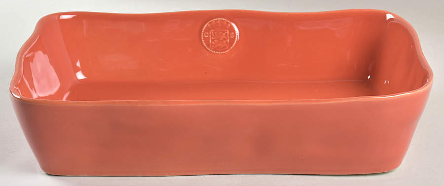 Forum Paprika (Coral) 13"  Rectangular Baker by Casafina-1