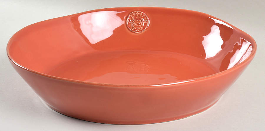 Forum Paprika (Coral) 13" Pasta Serving Bowl by Casafina-1