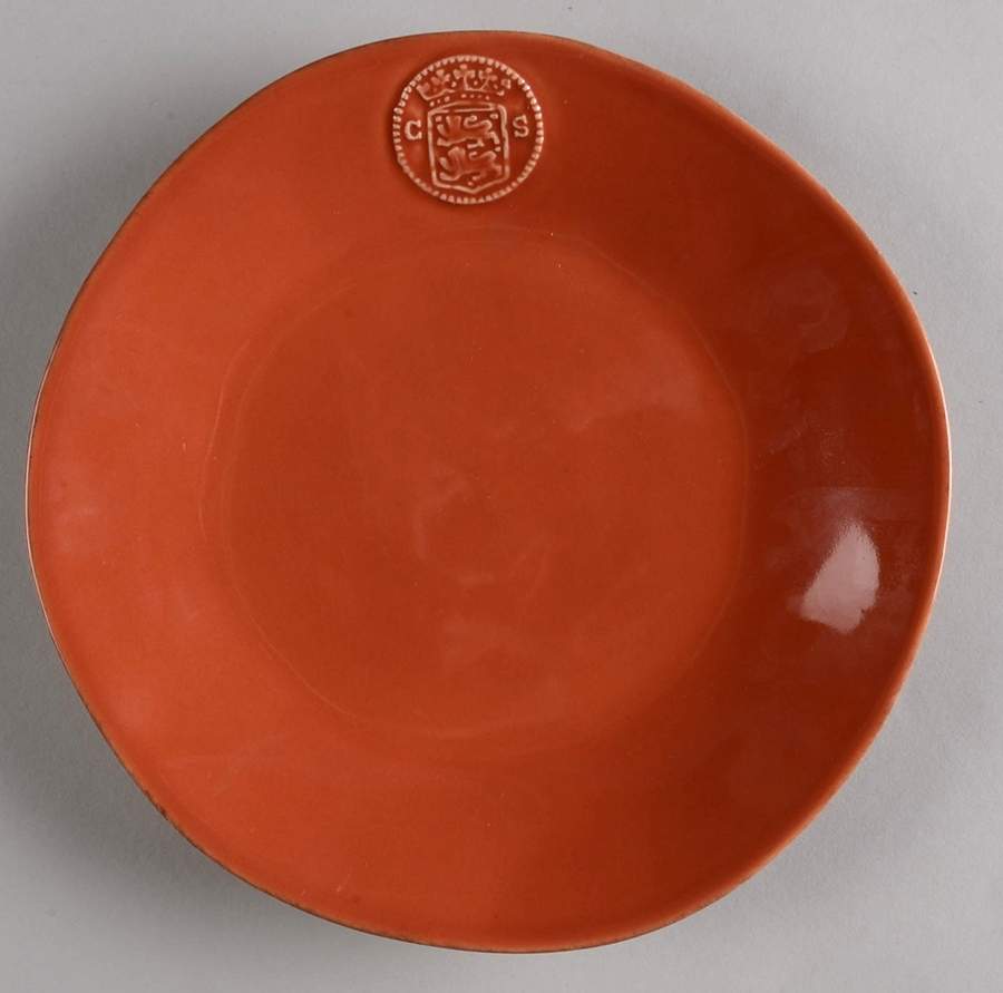 Forum Paprika (Coral) Salad Plate by Casafina-1