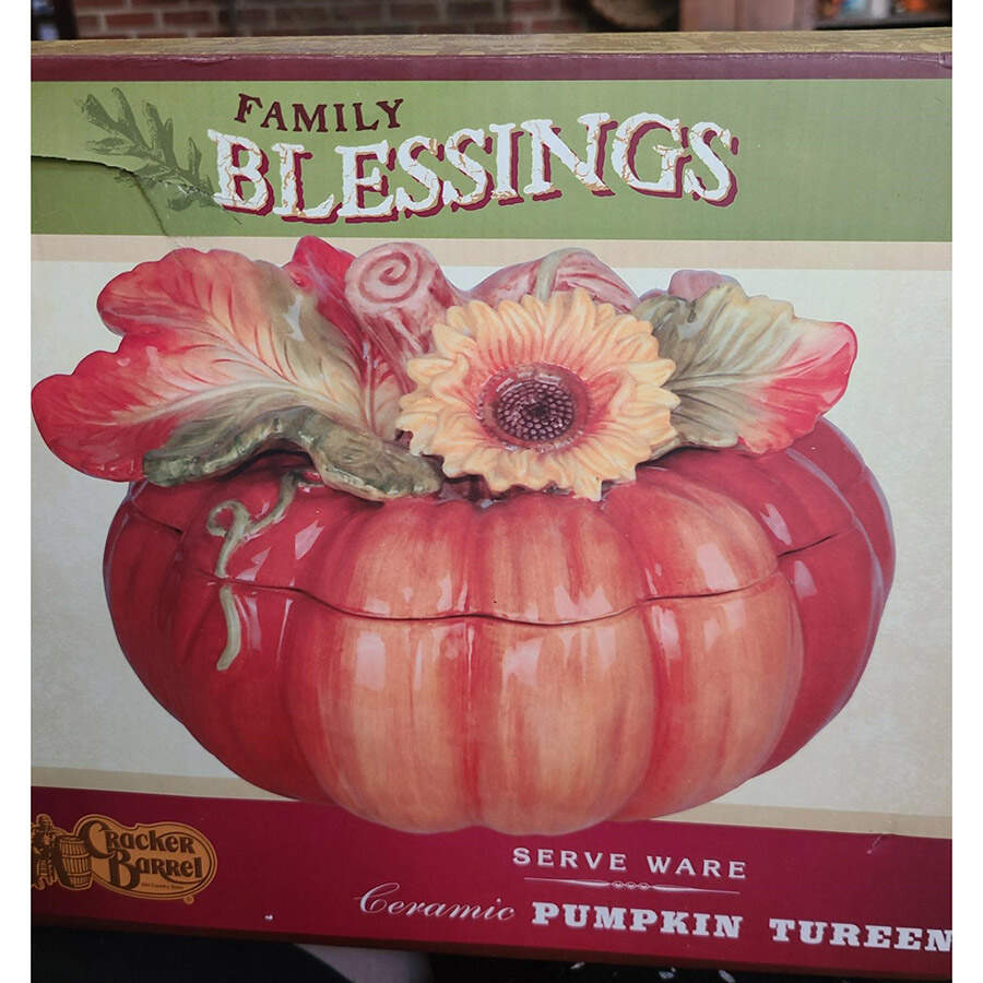 Family Blessings Tureen &  Lid by Cracker Barrel-1