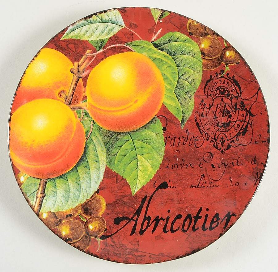 Botanical Fruit Salad/Dessert Plate by Certified International-1