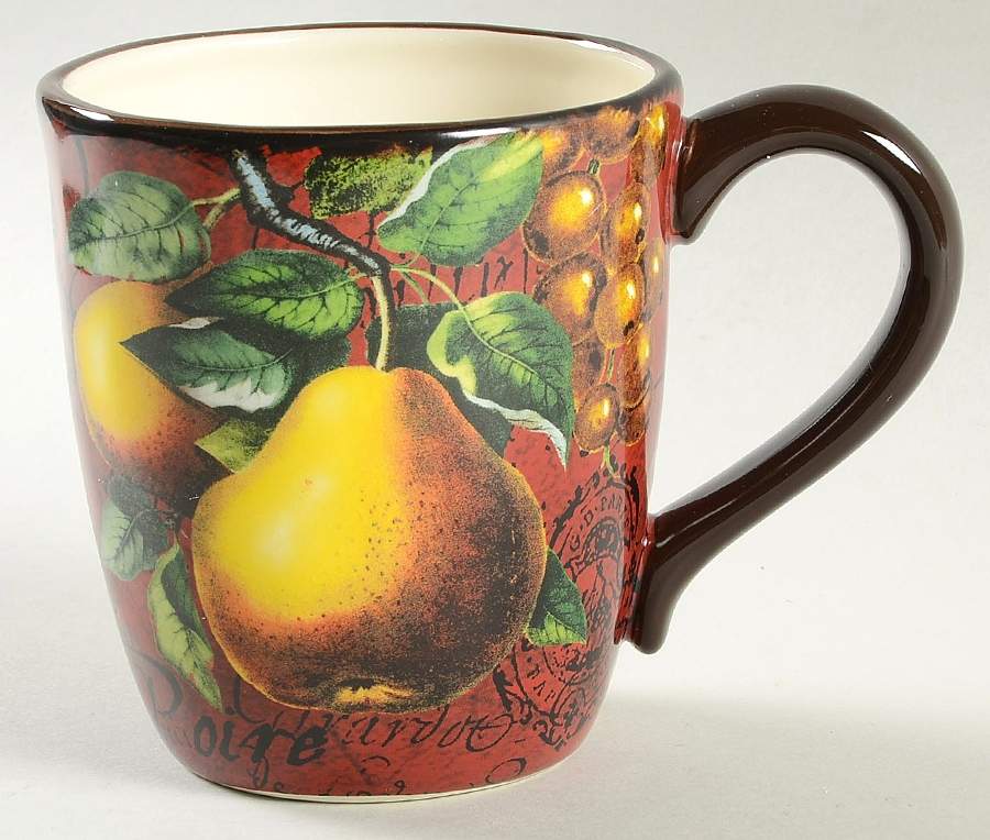 Botanical Fruit Mug by Certified International-1