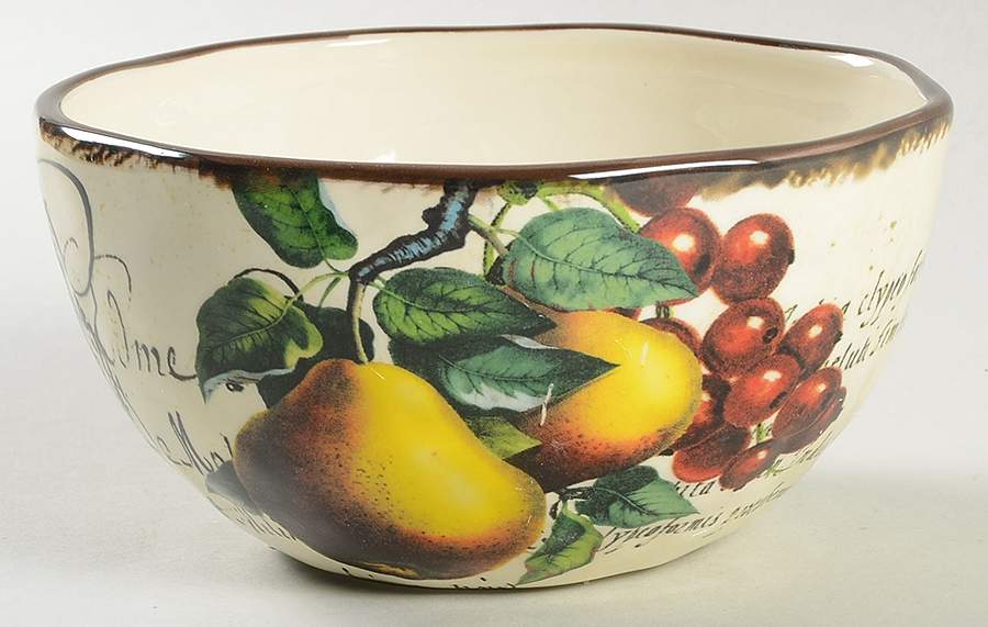 Botanical Fruit Individual Ice Cream Dish by Certified International-1