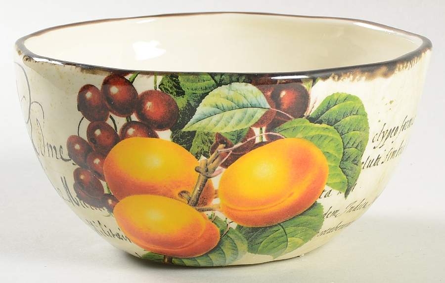 Botanical Fruit Individual Ice Cream Dish by Certified International-1