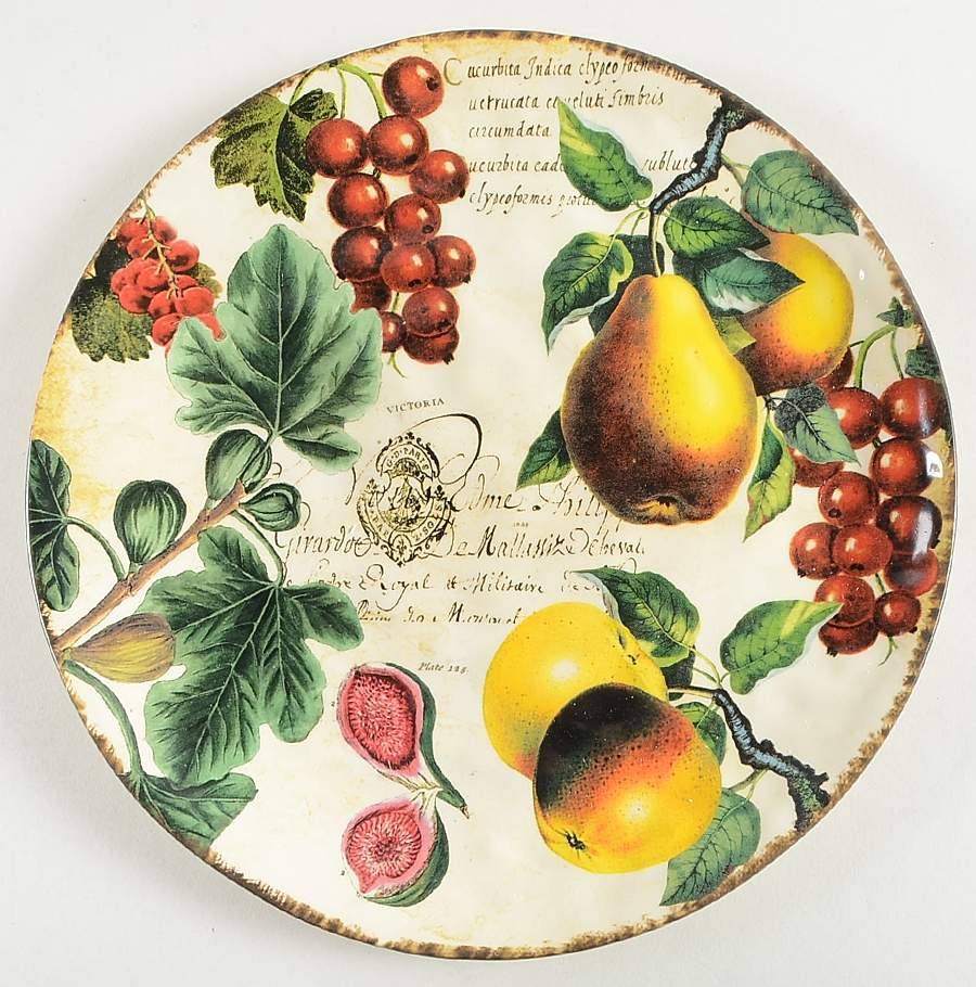 Botanical Fruit Dinner Plate by Certified International-1