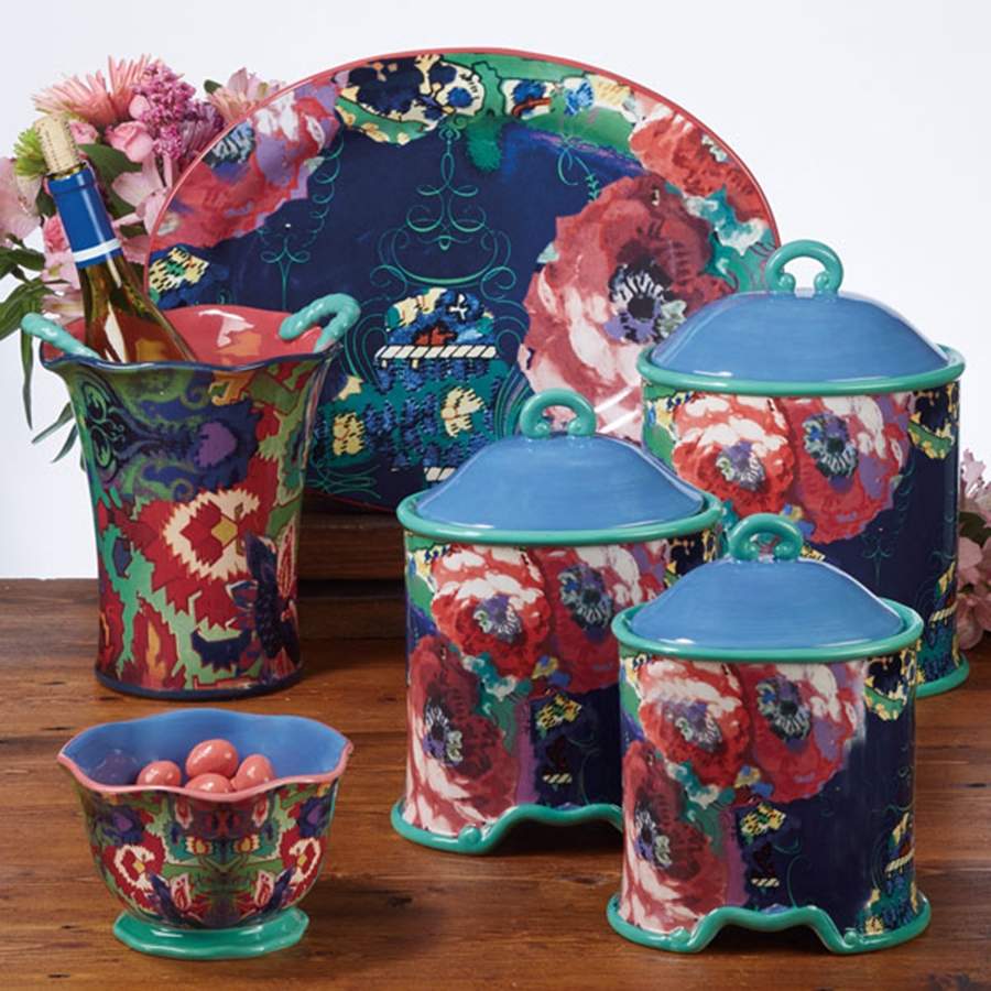 Reverie (3 Piece) Canister Set (Box Set) by Certified International-1