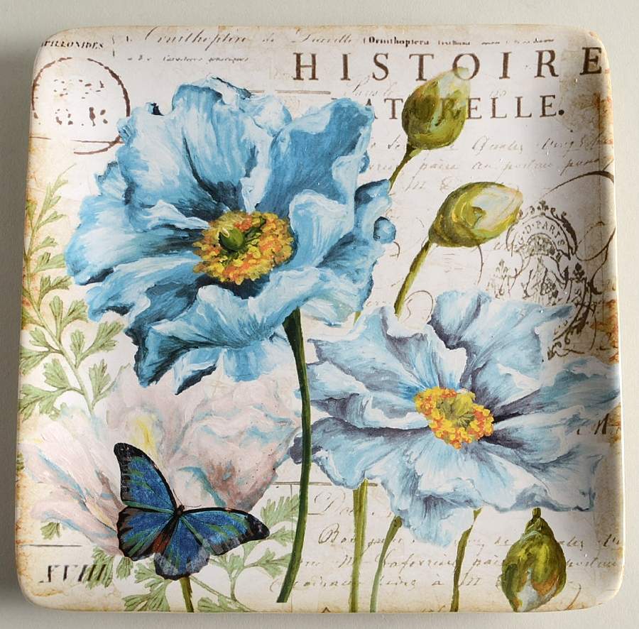 Tuileries Garden Square Salad/Dessert Plate by Certified International-1