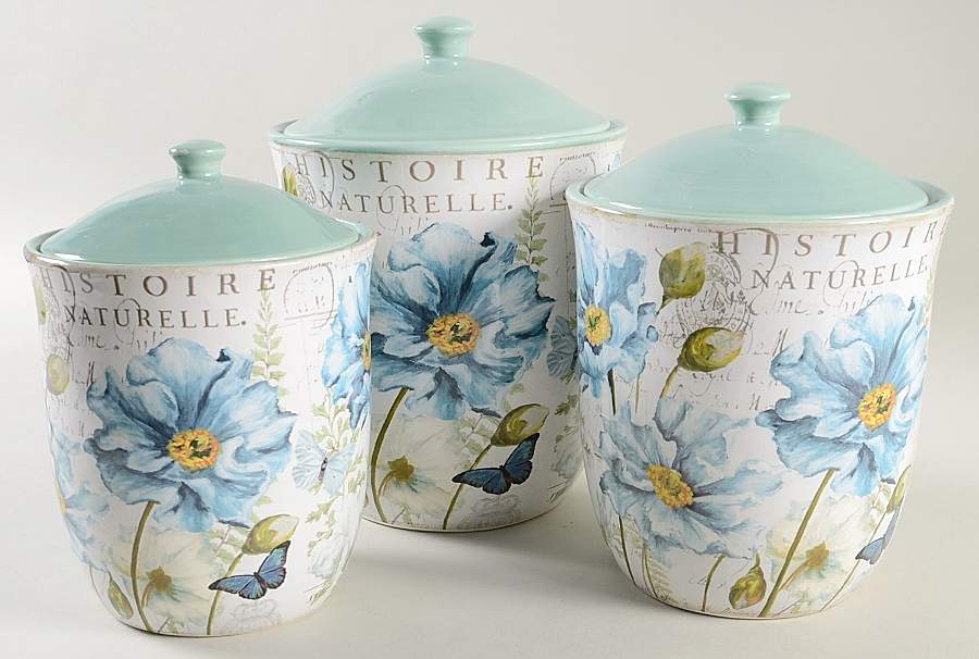 Tuileries Garden (3 Piece) Canister Set (Box Set) by Certified International-1