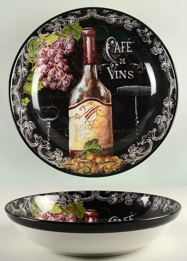 Grand Vin 13" Pasta Serving Bowl by Certified International-1
