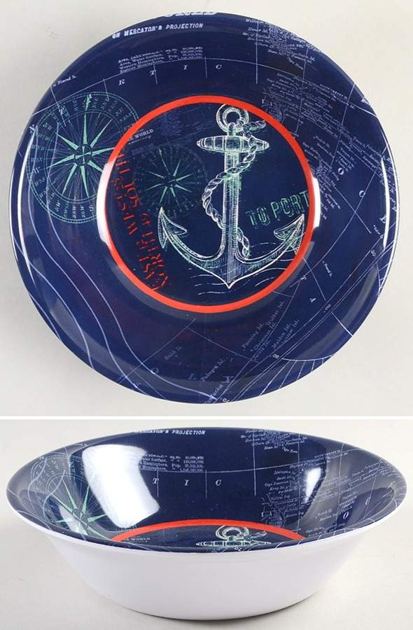 Pier 45 Melamine Soup/Cereal Bowl by Certified International-1