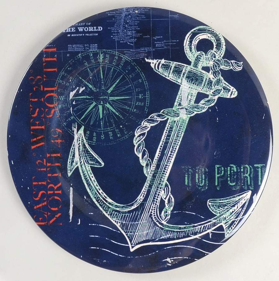 Pier 45 Melamine Dinner Plate by Certified International-1