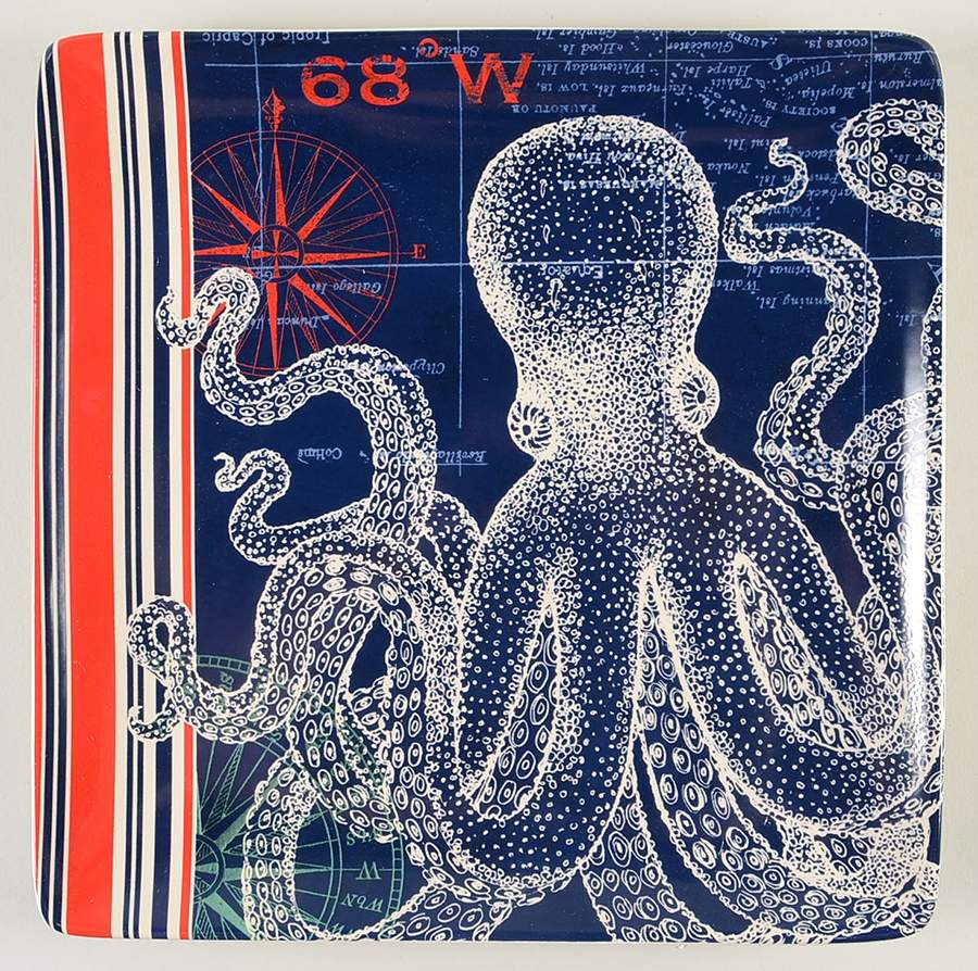Pier 45 12" Square Serving Platter by Certified International-1