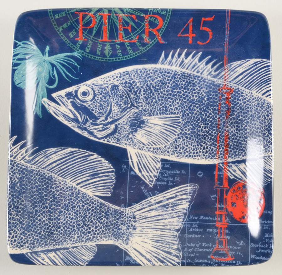 Pier 45 Square Canape Plate by Certified International-1