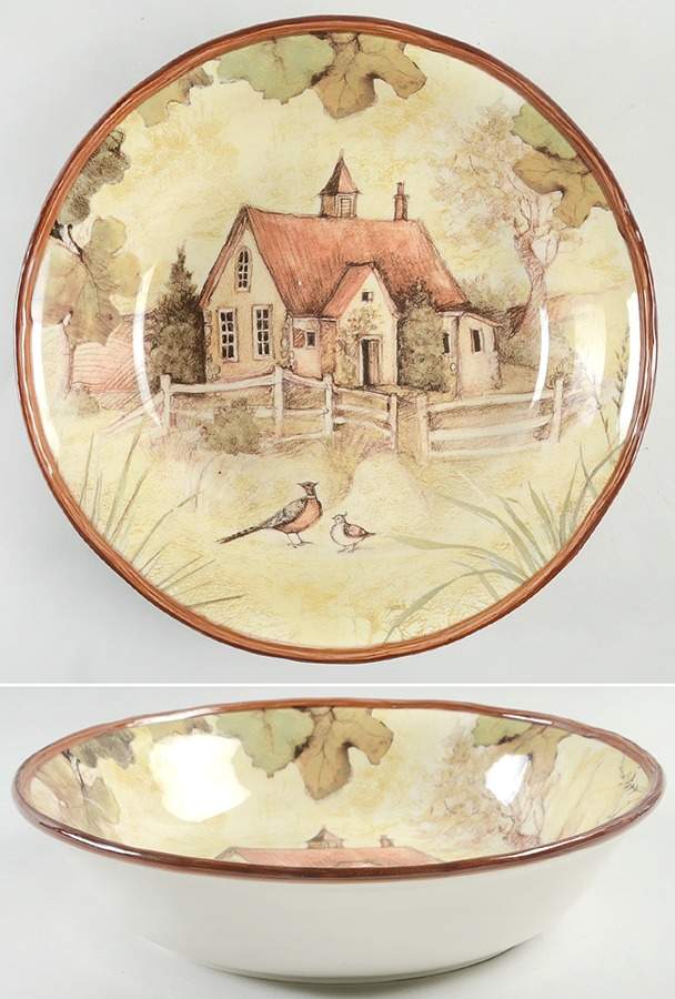Rustic Nature 12" Pasta Serving Bowl by Certified International-1