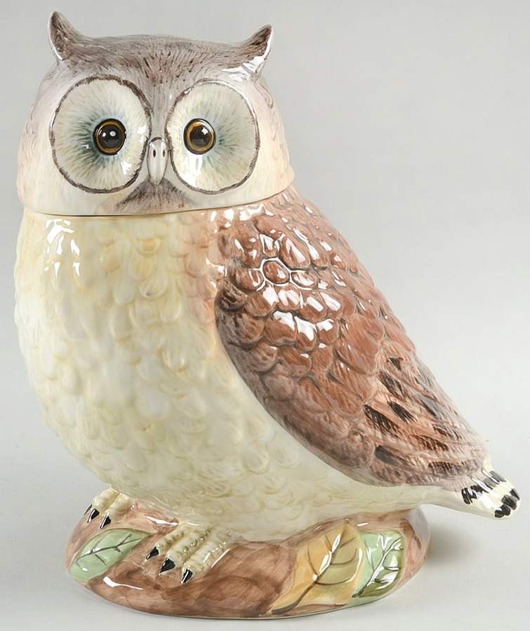 Rustic Nature Figural Cookie Jar & Lid by Certified International-1
