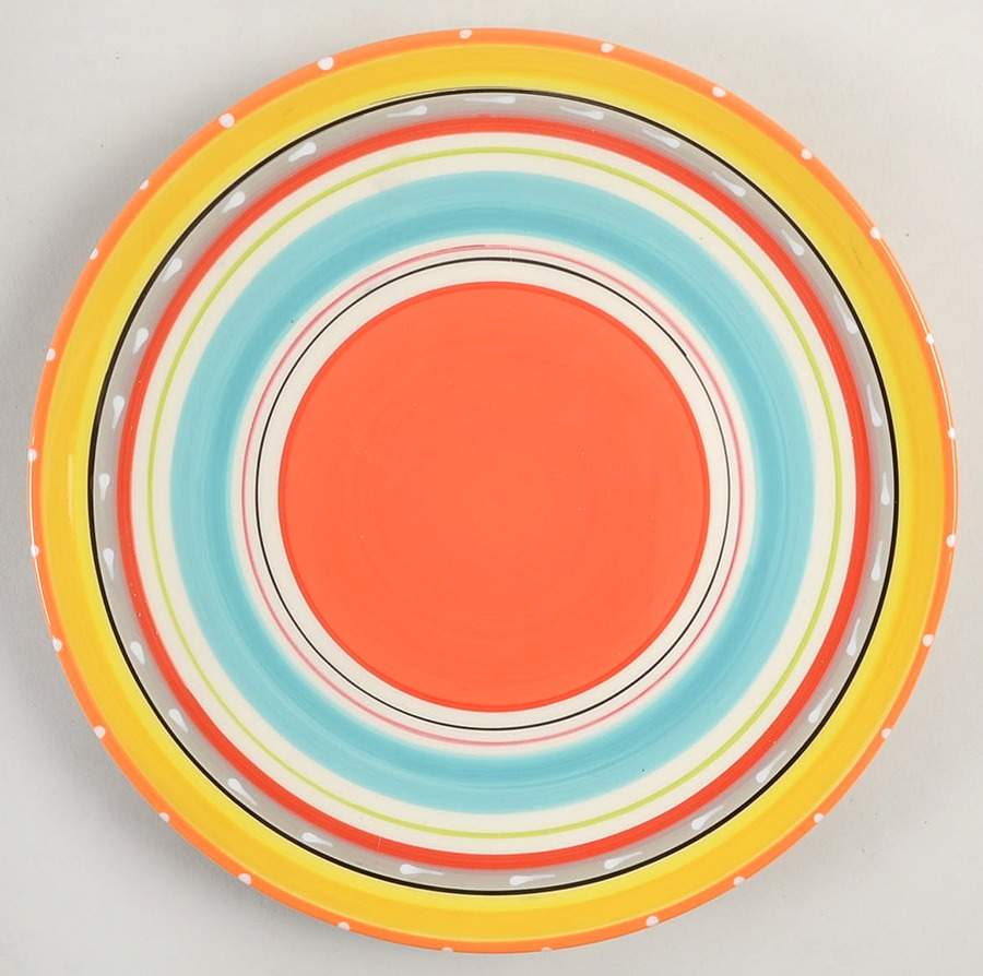 Mariachi Salad/Dessert Plate by Certified International-1