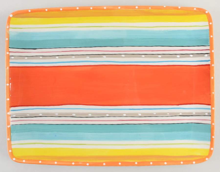 Mariachi 15" Rectangular Serving Platter by Certified International-1
