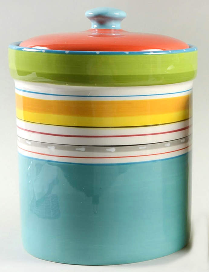 Mariachi Extra Large Canister & Lid by Certified International-1