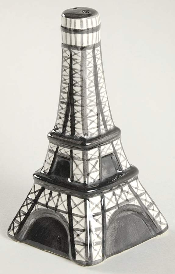 Paris Travel Figural Salt Shaker by Certified International-1