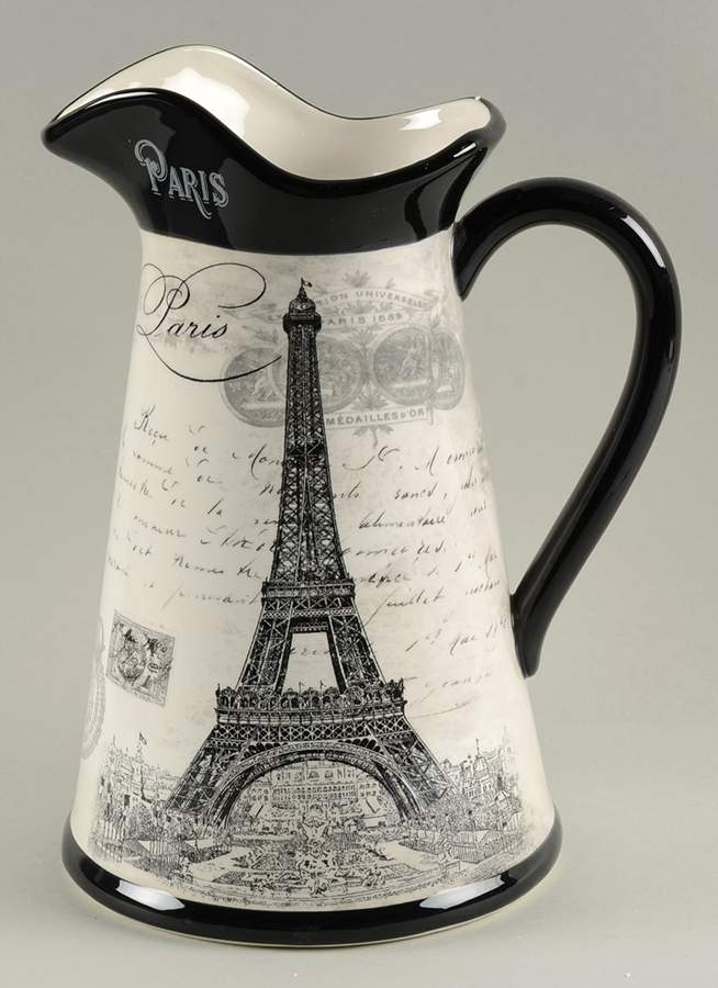 Paris Travel 64 Oz Pitcher by Certified International-1