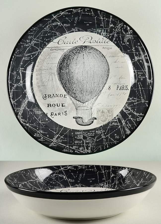 Paris Travel 13" Pasta Serving Bowl by Certified International-1