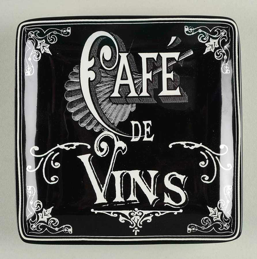 Paris Travel Square Canape Plate by Certified International-1