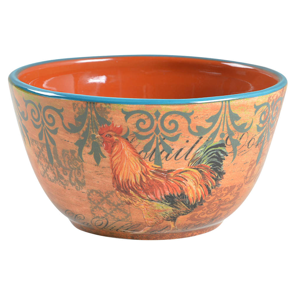 Rustic Rooster Individual Ice Cream Dish by Certified International-1