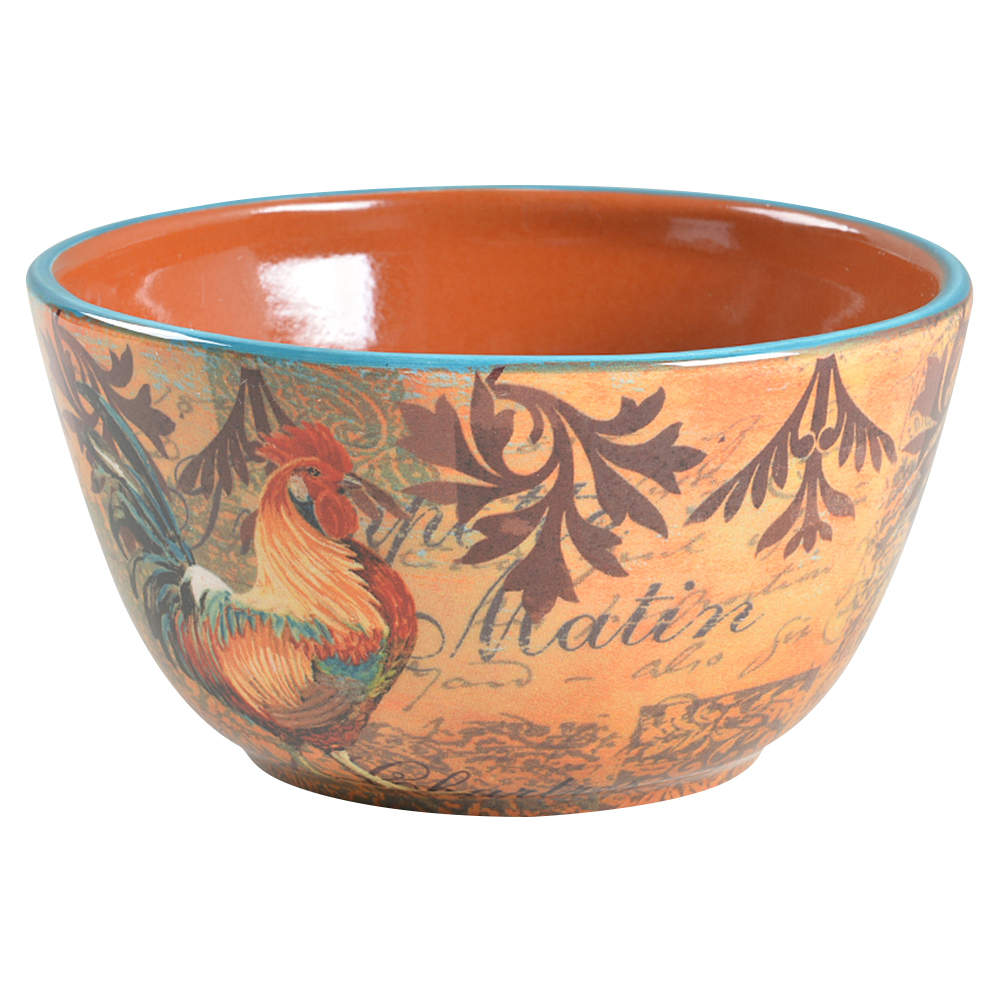 Rustic Rooster Individual Ice Cream Dish by Certified International-1