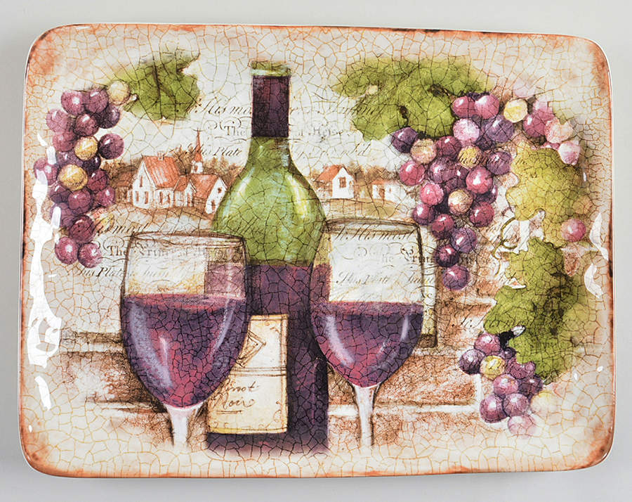 Sanctuary Wine 16" Rectangular Serving Platter by Certified International-1