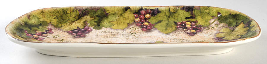 Sanctuary Wine 14" Bread Tray by Certified International-1