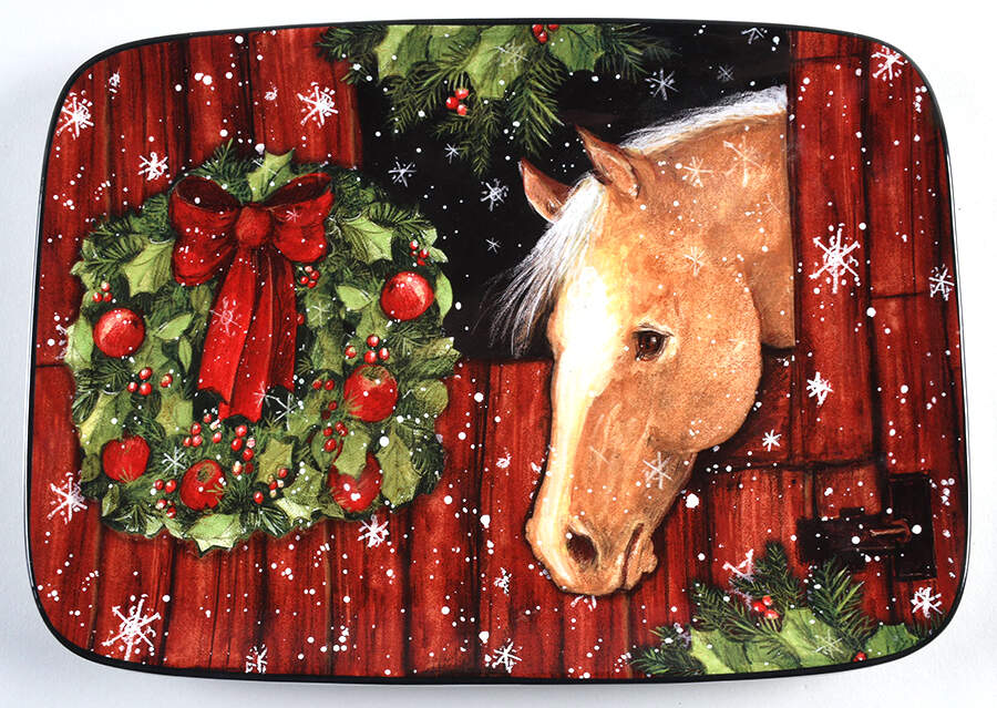 Heartland Holiday 14" Rectangular Serving Platter by Certified International-1