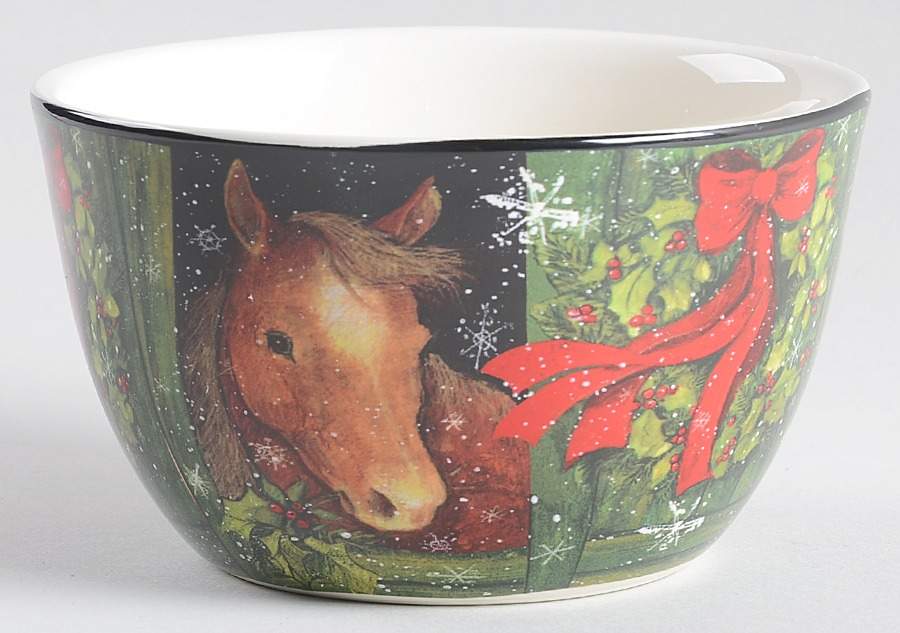 Heartland Holiday Individual Ice Cream Dish by Certified International-1