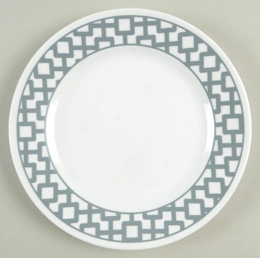 Urban Grid (Corelle) Luncheon Plate by Corning Corelle-1