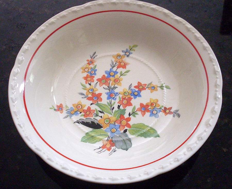 CRO410 Fruit/Dessert (Sauce) Bowl by Crooksville-1