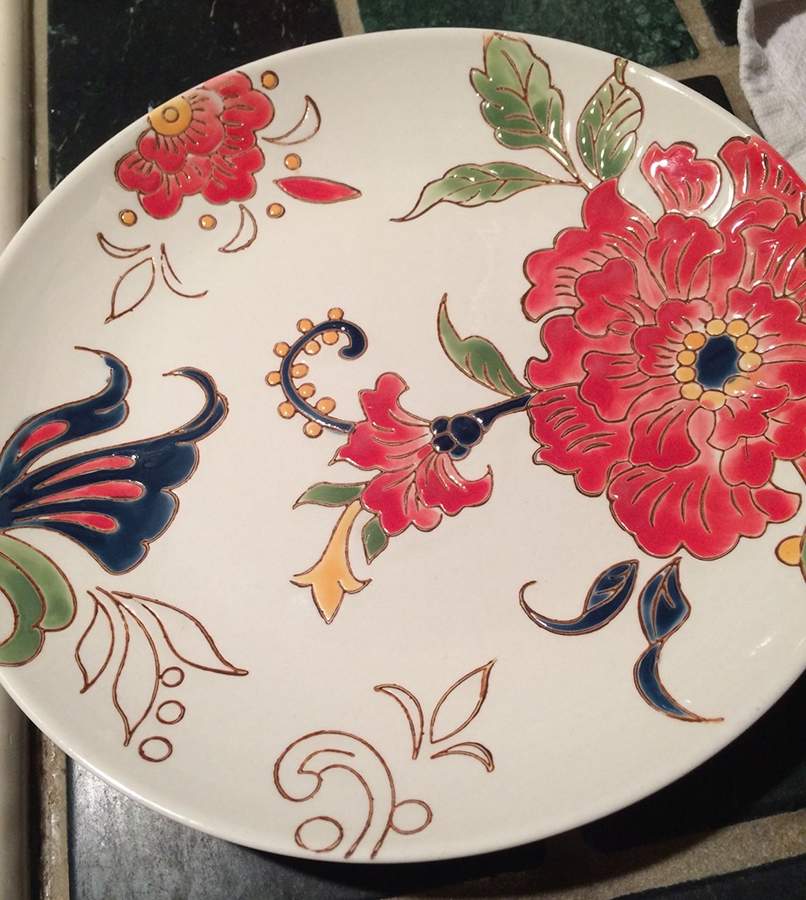 C1O9 Salad Plate by Coastline Imports-1
