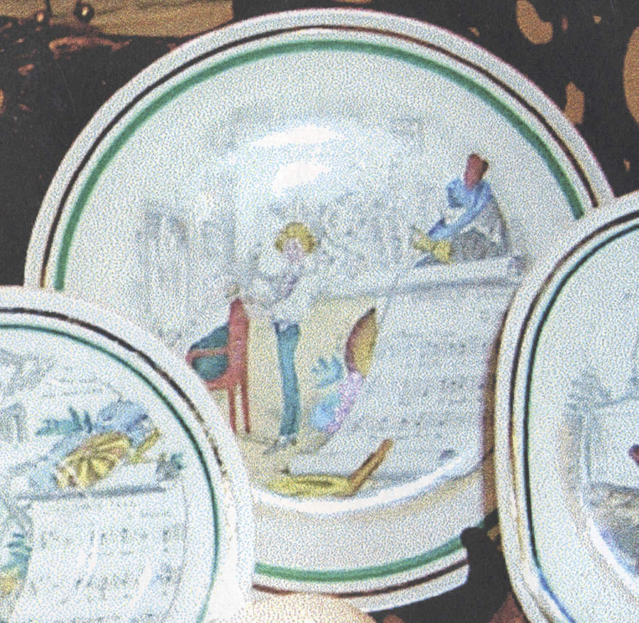 CAN294 Salad Plate by Canonsburg-1