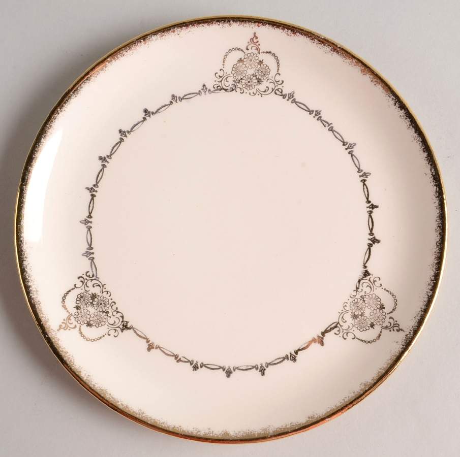 CRO411 Bread & Butter Plate by Crooksville-1