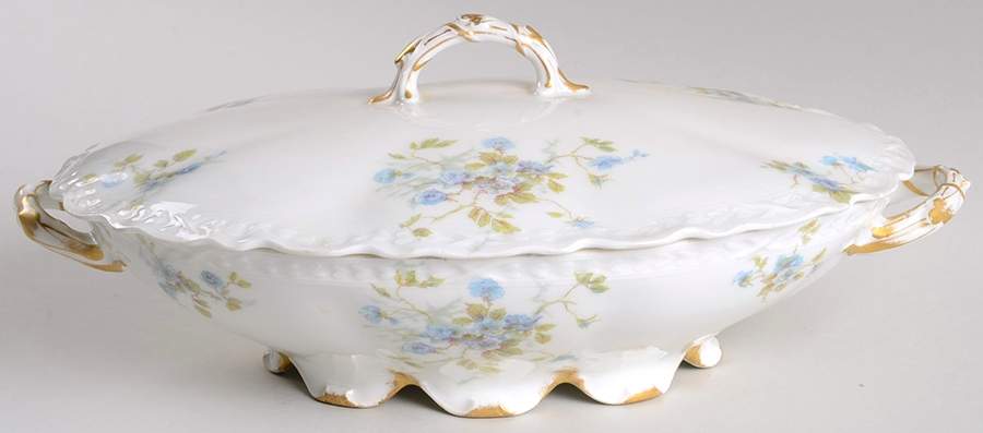 CHF1910 Oval Covered Vegetable by Charles Field Haviland-1